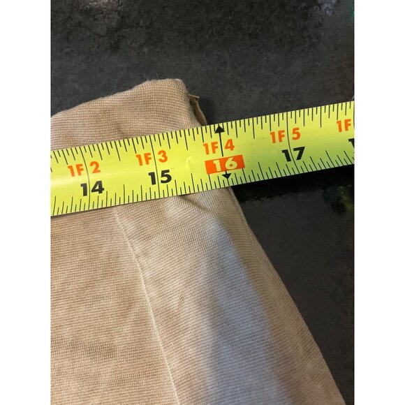 Chico's Meagan Tan Pieced Long Pull On Maxi Skirt Sz M - Picture 8 of 10